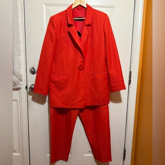 ASOS Design Vibrant Red Blazer - Picture 11 of 12